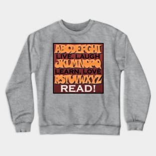 Read Alphabet Crewneck Sweatshirt